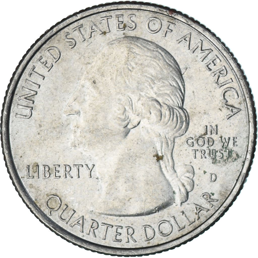 United States | 1/4 Dollar Coin | Effigy Mounds | KM:653 | 2017
