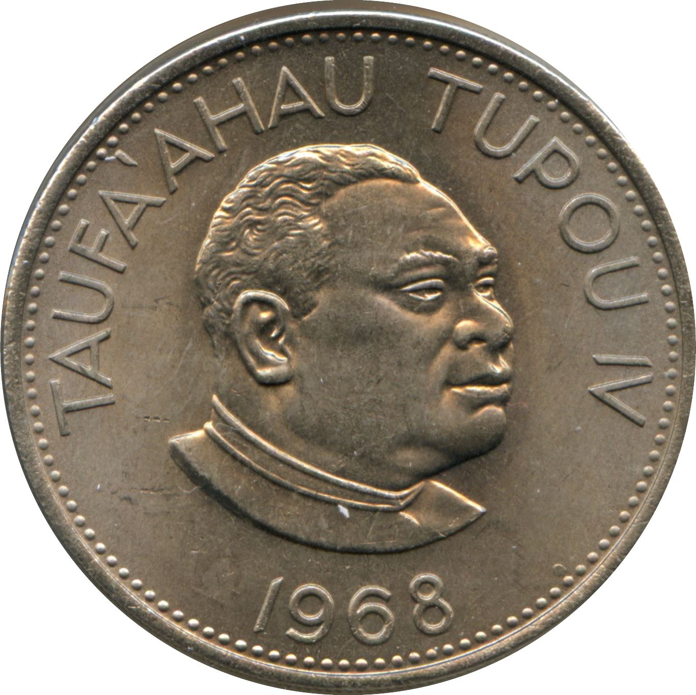 Tonga | 20 Seniti Coin | King Tupou IV | Star | KM:31 | 1968 - 1974