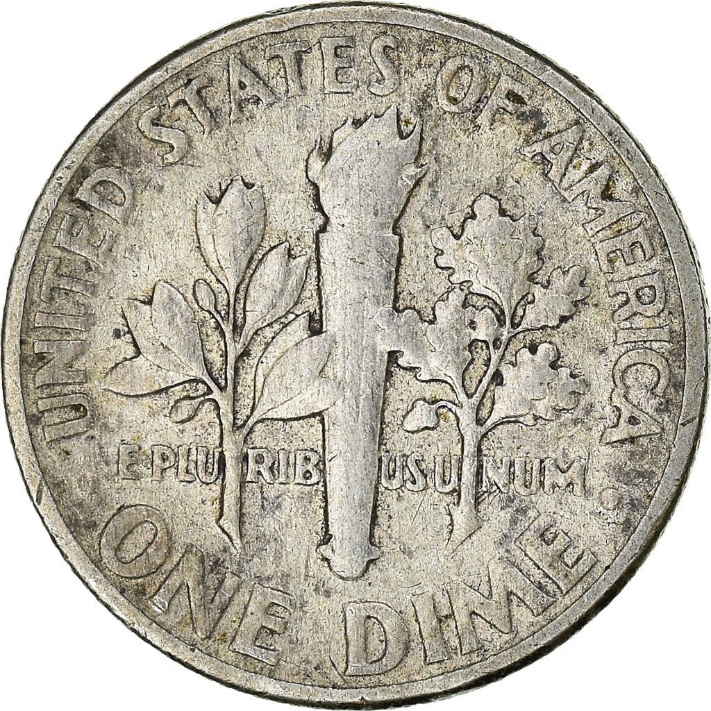 USA | 1 Dime Mønt | Franklin D. Roosevelt | KM:195 | 1946 - 1964