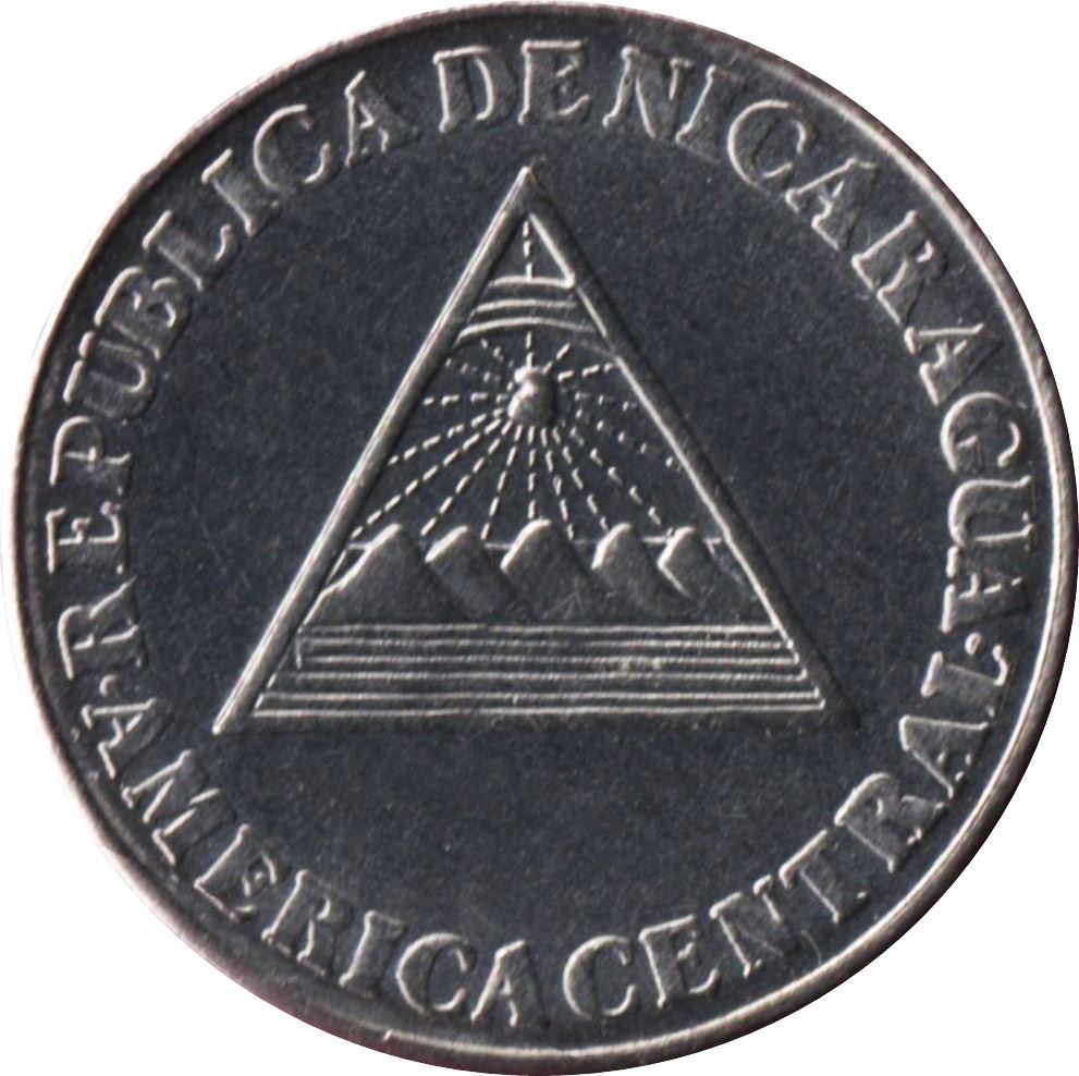 Nicaragua Coin Nicaraguan 10 Centavos Coin | Peace Dove | Map | KM81 | 1994
