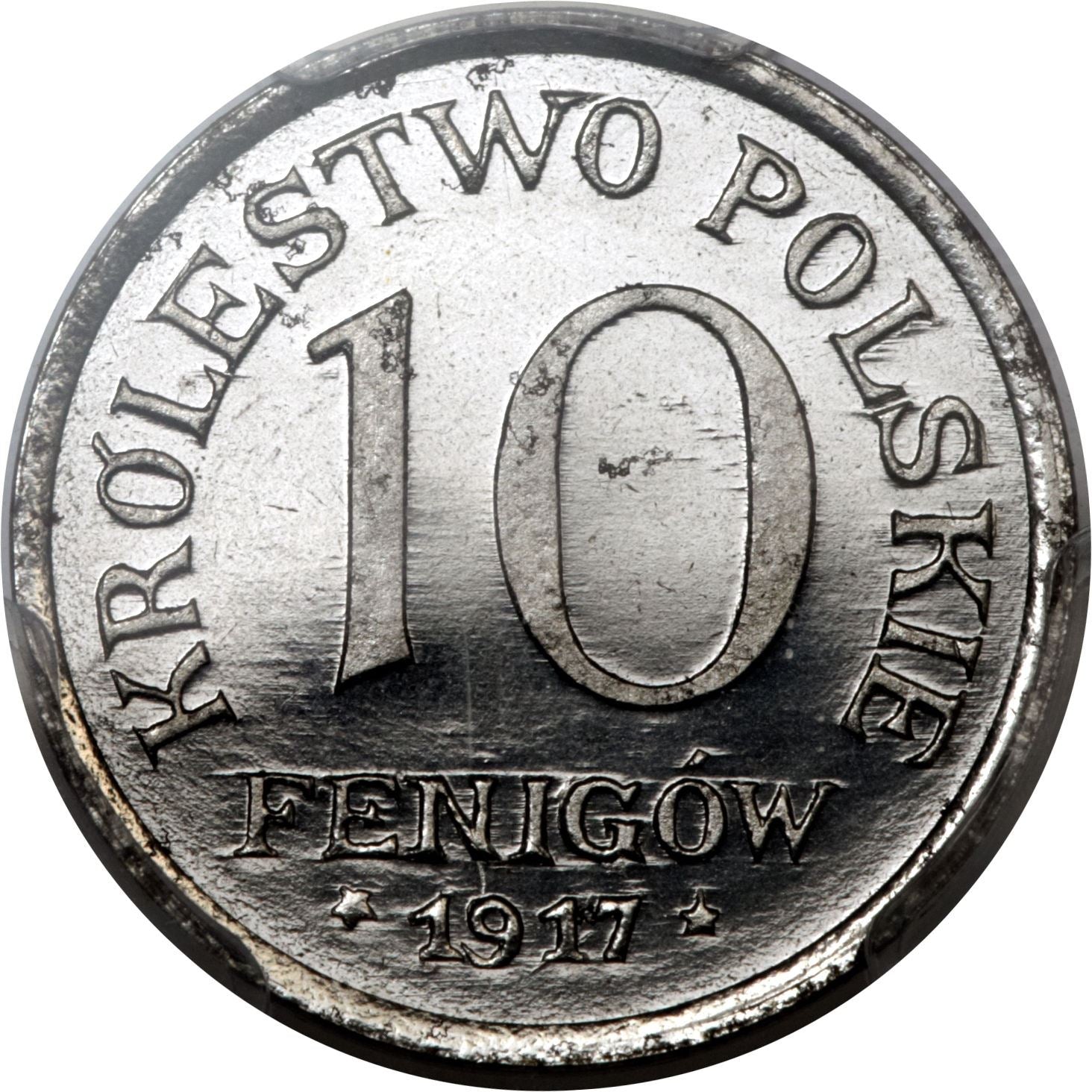 Poland | 10 Fenigow | Eagle | KM6 | 1917 - 1918