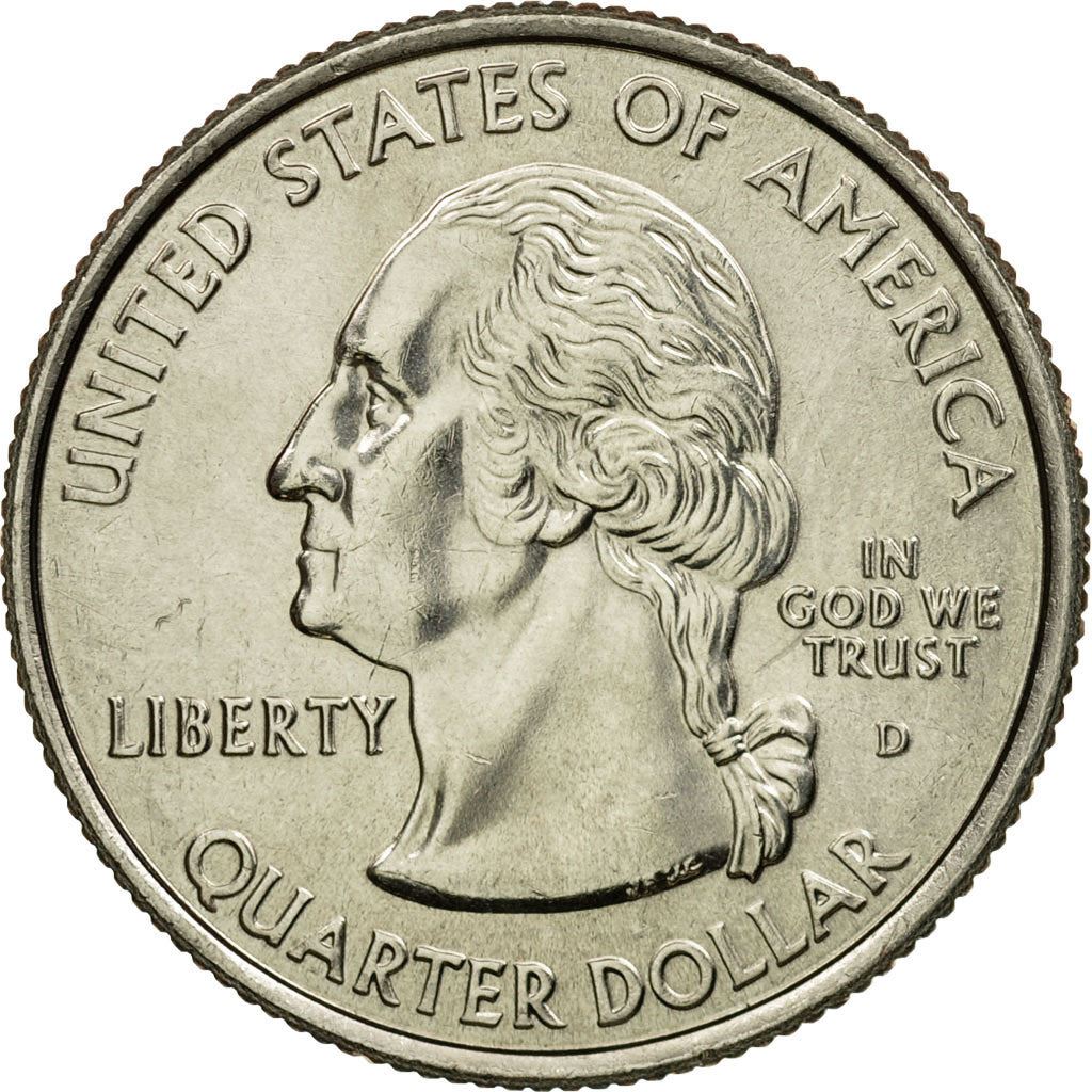 United States | 1/4 Dollar Coin | Wyoming | Km:399 | 2007