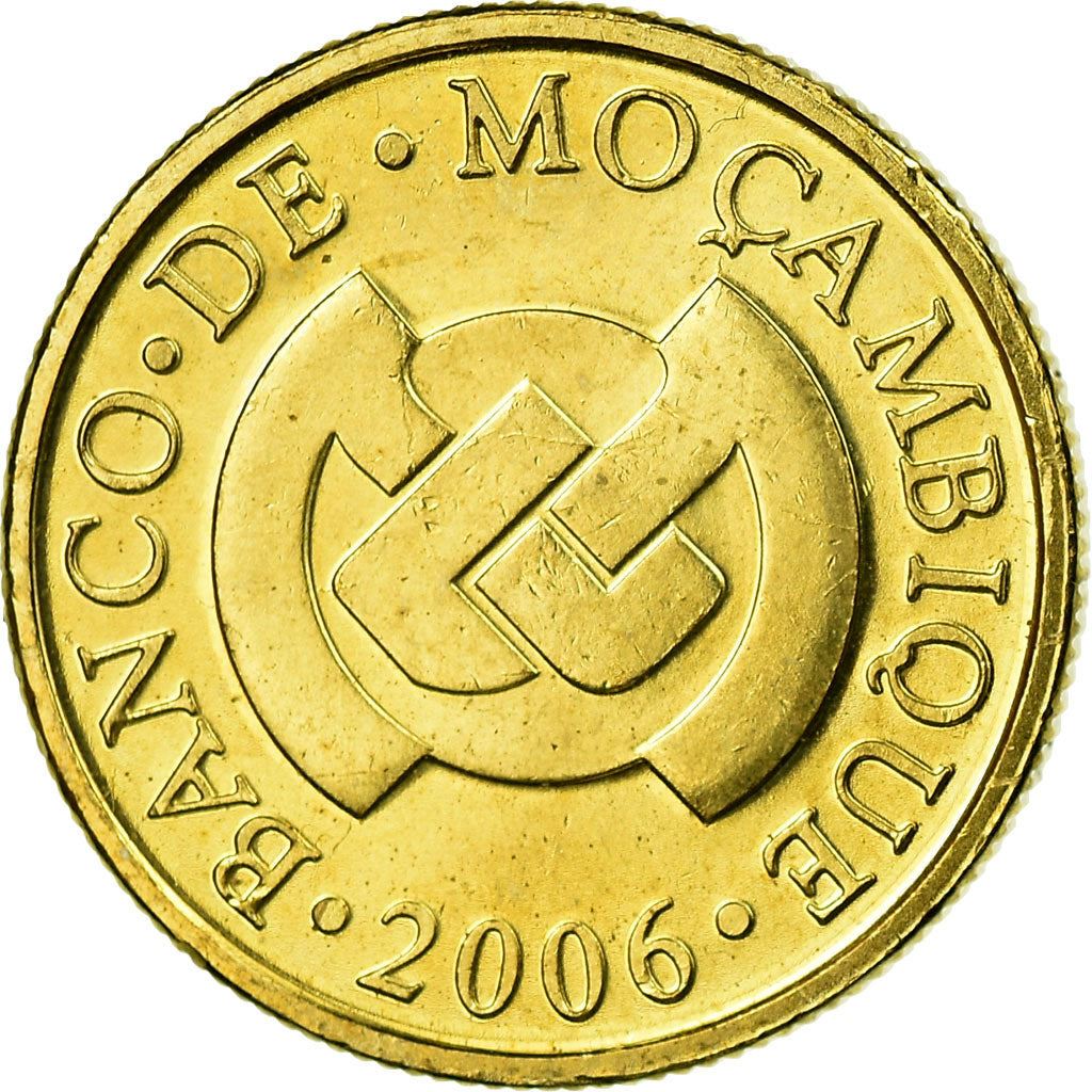 Mozambique | 10 Centavos Coin | Farmer | Tractor | Km:134 | 2006