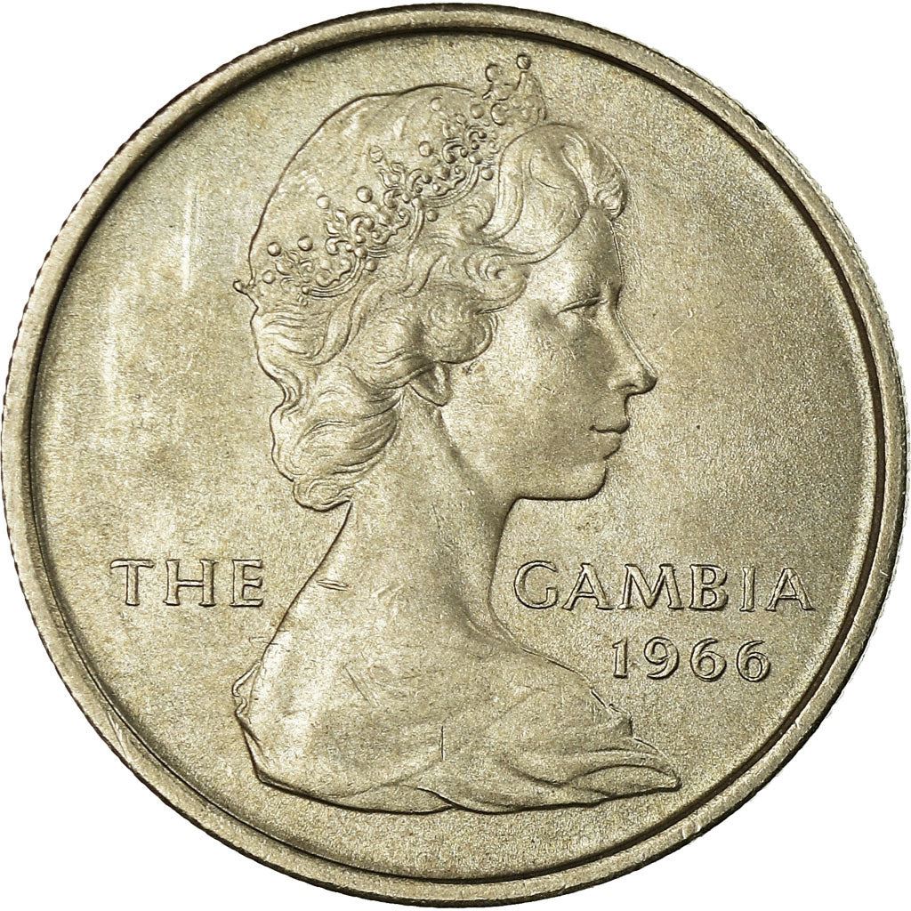 The Gambia | 6 Pence Coin | Peanuts | Km:3 | 1966