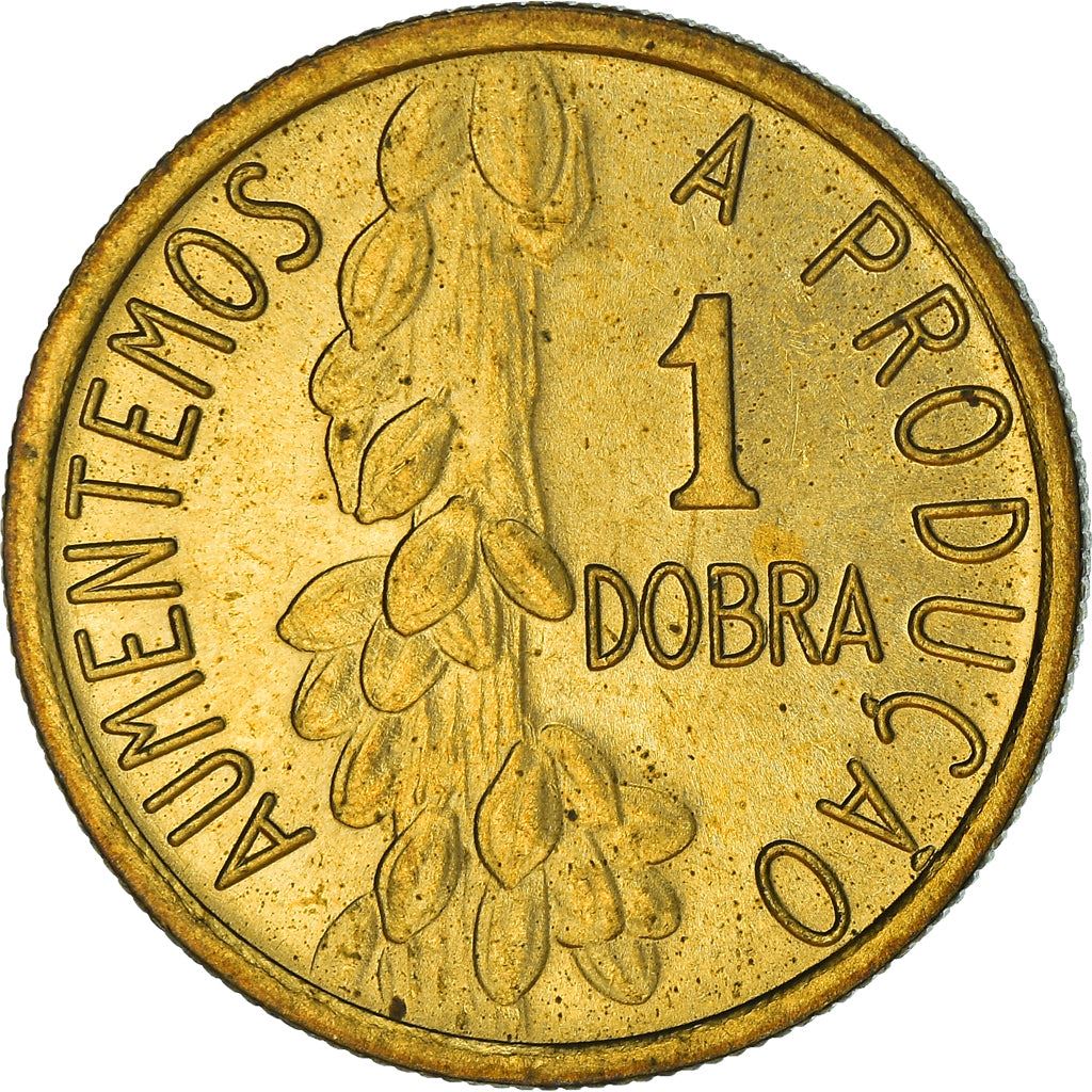 Sao Tome and Principe | 1 Dobra Coin | FAO | Km:26 | 1977