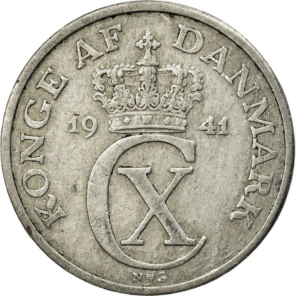Denmark | 5 Ore Coin | Monogram | Km:834 | 1941