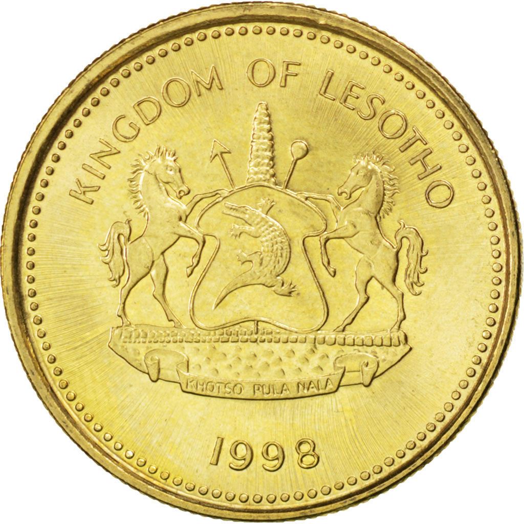 Lesotho | 50 Lisente Coin | Equestrian | Km:65 | 1998 - 2018