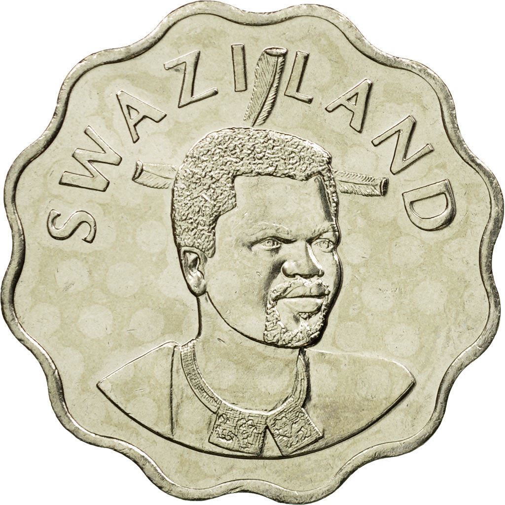 Kingdom of Swaziland | 20 Cents Coin | Elephant | Km:50.1 | 1996 - 2005