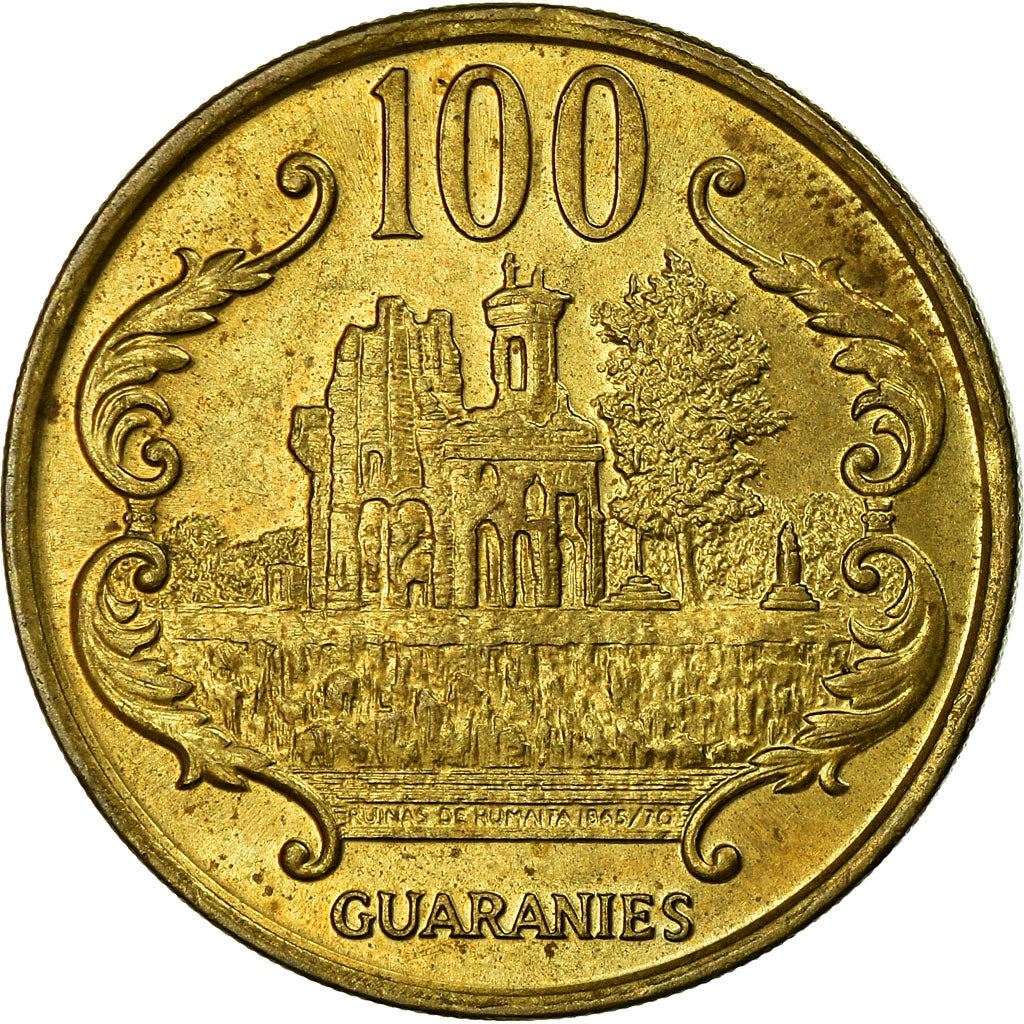 Paraguay | 100 Guaranies Coin | José Eduvigis Díaz | KM:177a | 1993 - 2005