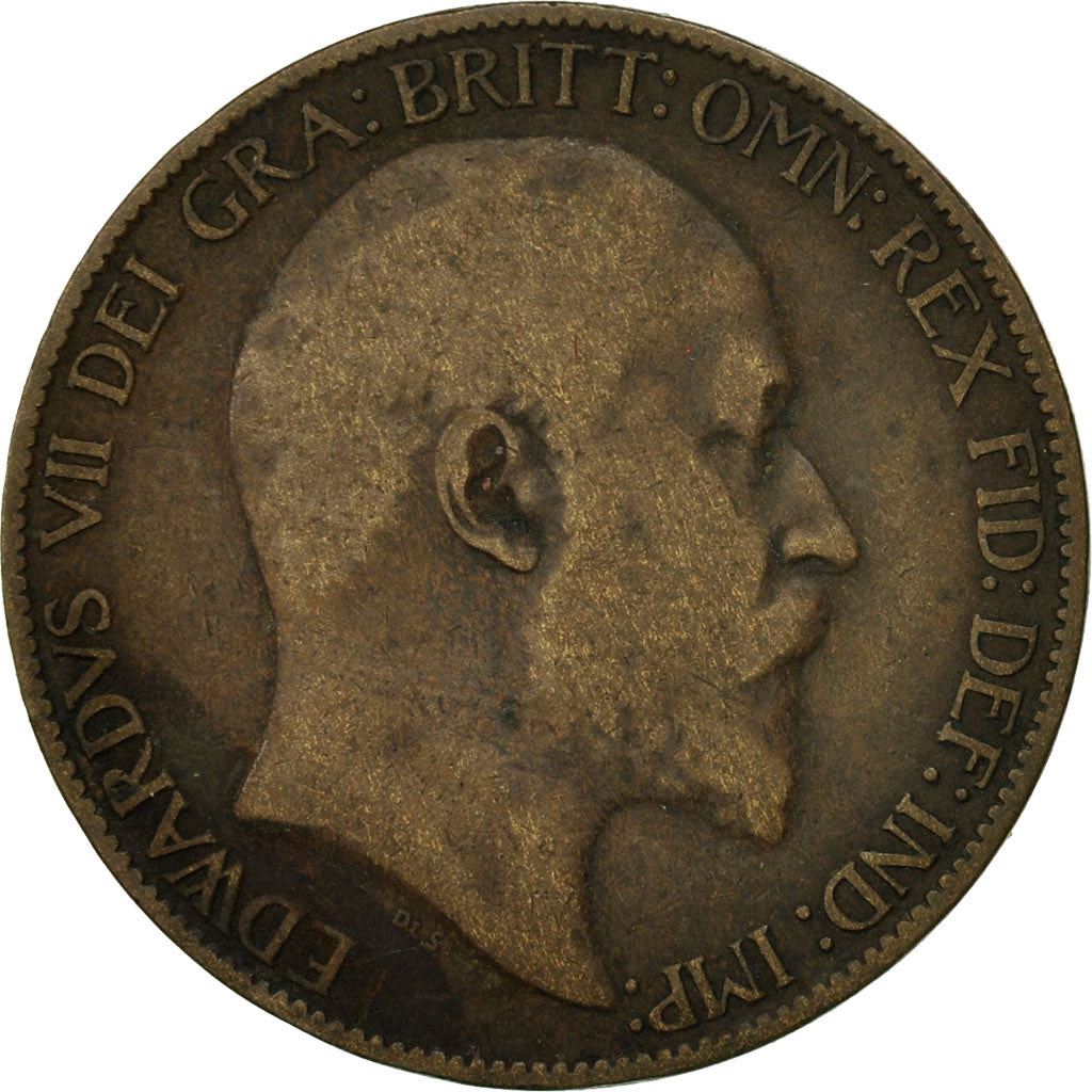 United Kingdom | 1/2 Penny Coin | Edward VII | Km:793 | 1902 - 1910