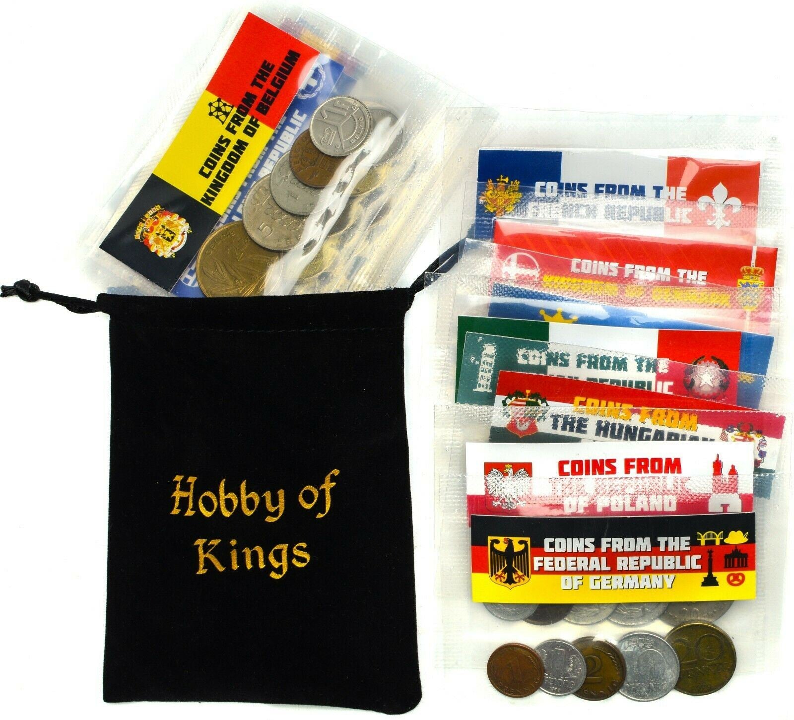 160 Coin Collection | 32 Unique World Countries | Mega Pack | High Value