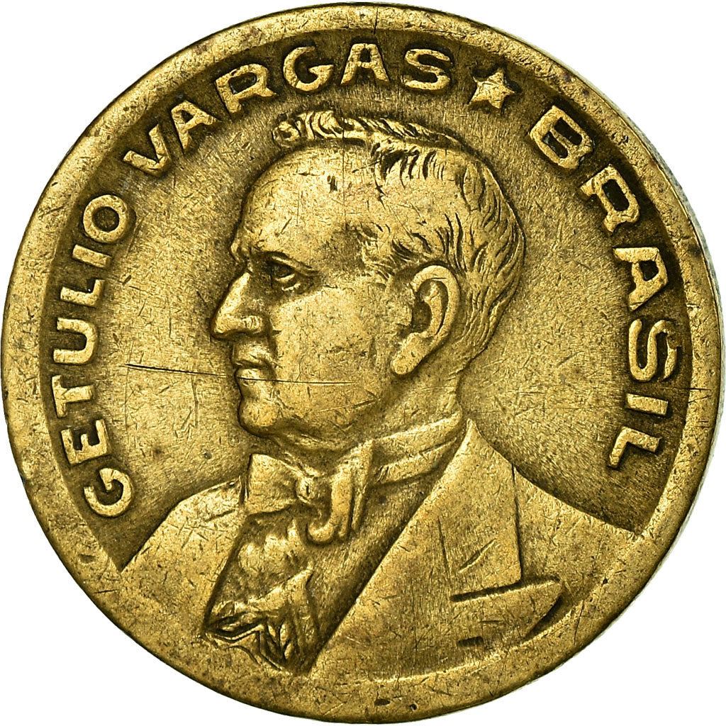 Brazil | 50 Centavos Coin | Getúlio Dornelles Vargas | Km:557A | 1943 - 1947