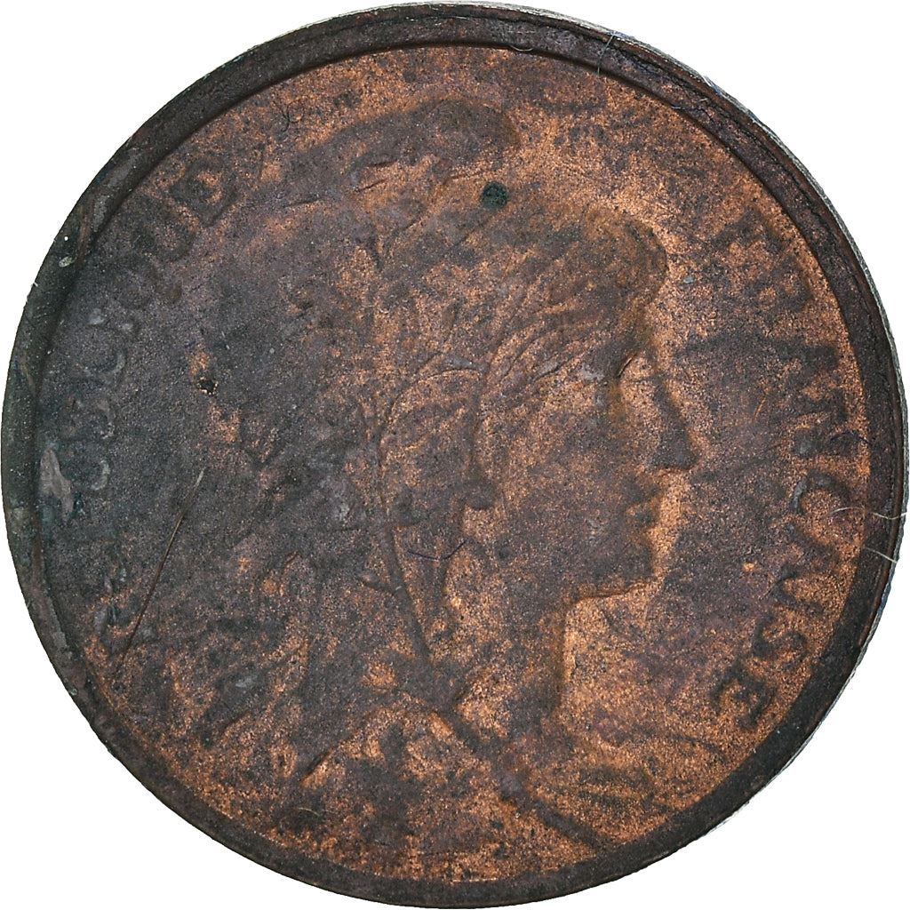 French 1 Centime Coin | Third Republic | KM840 | France | 1898 - 1920