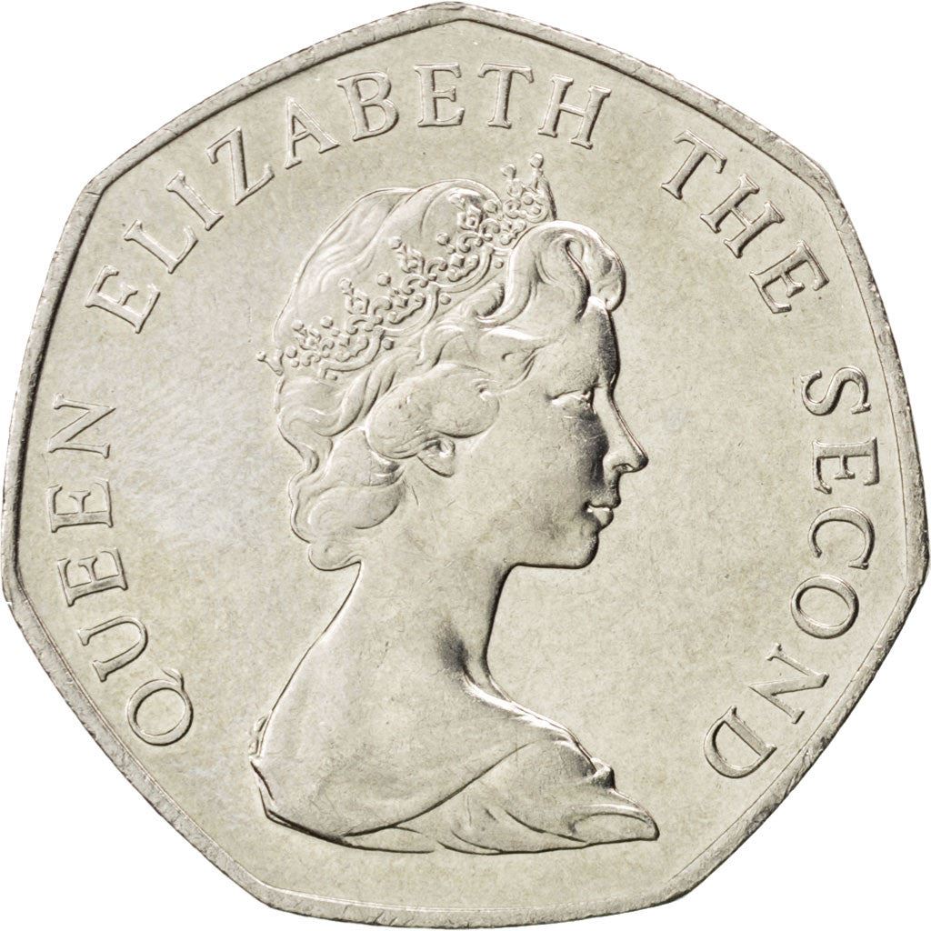 Falkland Islands | 50 Pence Coin | Warrah | KM:14.2 | 1998 - 1999
