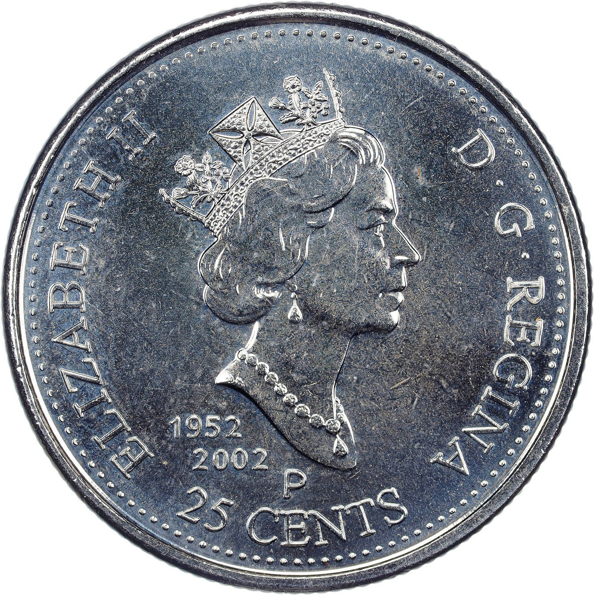 Canada | 25 Cents Coin | Canada Day | Nickel plated steel | KM:451 | 2002