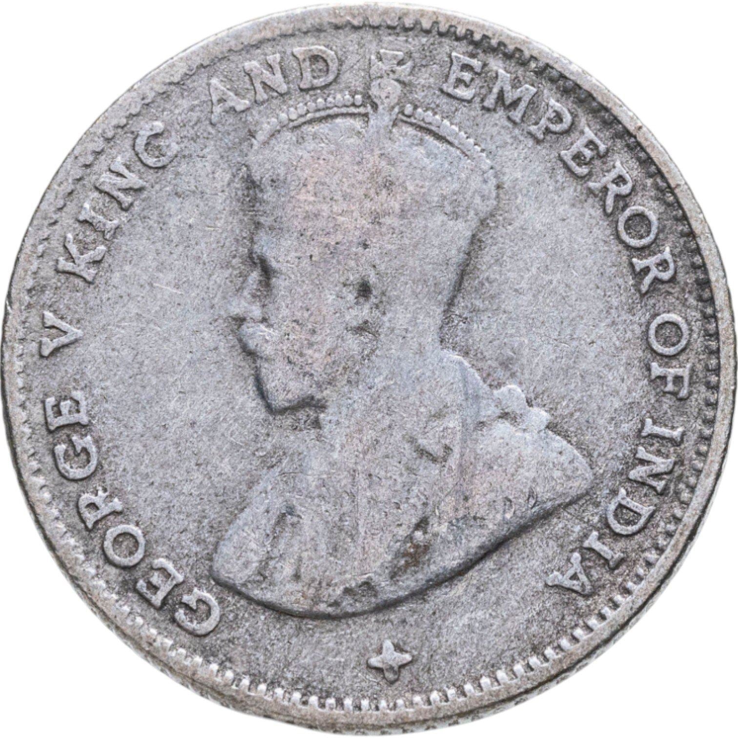 Straits Settlements | 10 Cents Coin | George V | Km:29A | 1918 - 1920