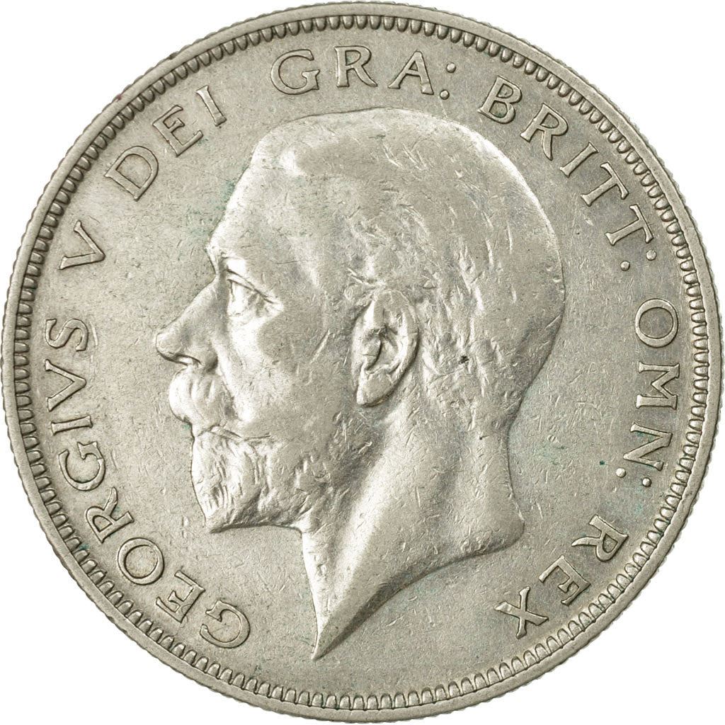 United Kingdom | 1/2 Crown Coin | George V | KM:835 | 1927 - 1936