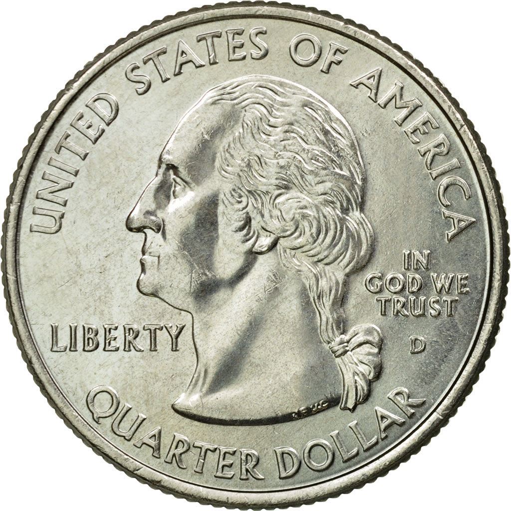 United States | 1/4 Dollar Coin | Wisconsin | Km:359 | 2004