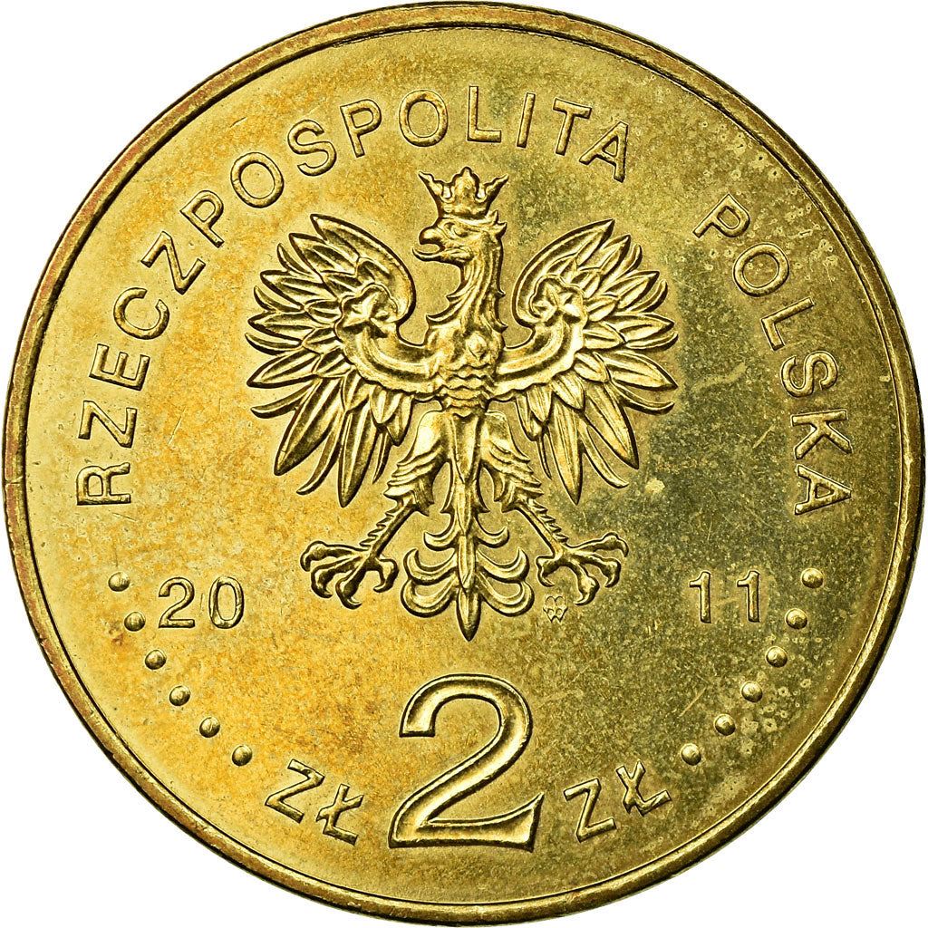 Poland | 2 Zlotys Coin | John Paul II | Y:772 | 2011