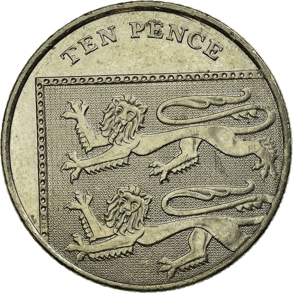 United Kingdom | 10 Pence Coin | Elizabeth II | Km:1110 | 2008 - 2010