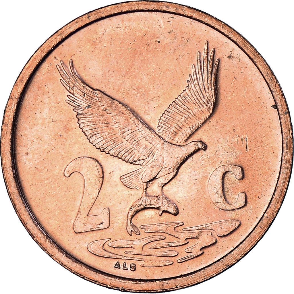 South Africa 2 Cents Coin | Venda Legend - AFURIKA-TSHIPEMBE | KM222 | 2000 - 2001
