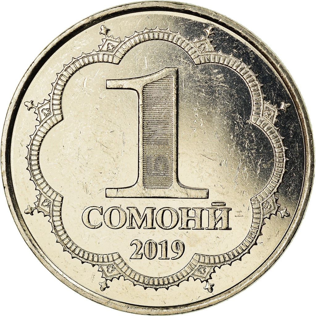 Tajikistan | 1 Somoni Coin | Mirzo Tursunzoda | Km:56 | 2019 - 2023