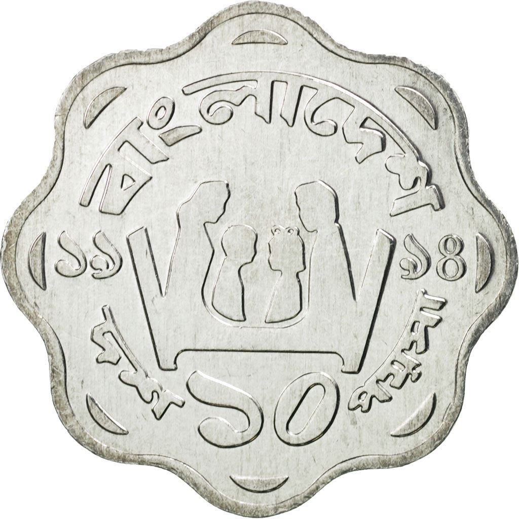 Bangladesh | 10 Poisha Coin | FAO | Km:11.2 | 1983 - 1994