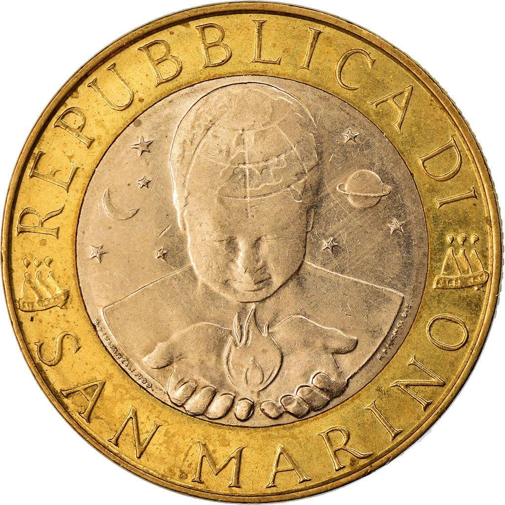 San Marino | 1000 Lire Coin | Barn Swallow | Km:405 | 2000