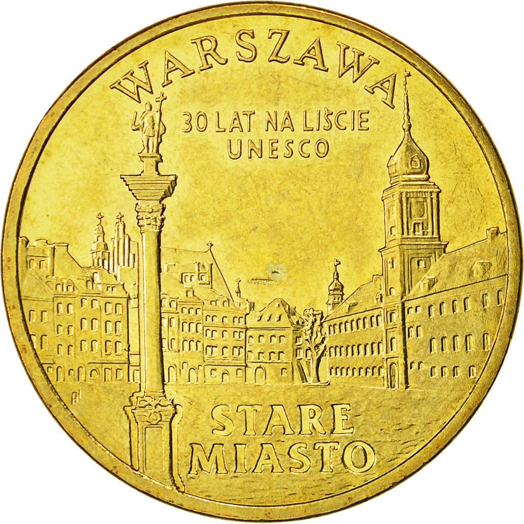 Poland | 2 Zlotys Coin | Warsaw | Y:751 | 2010