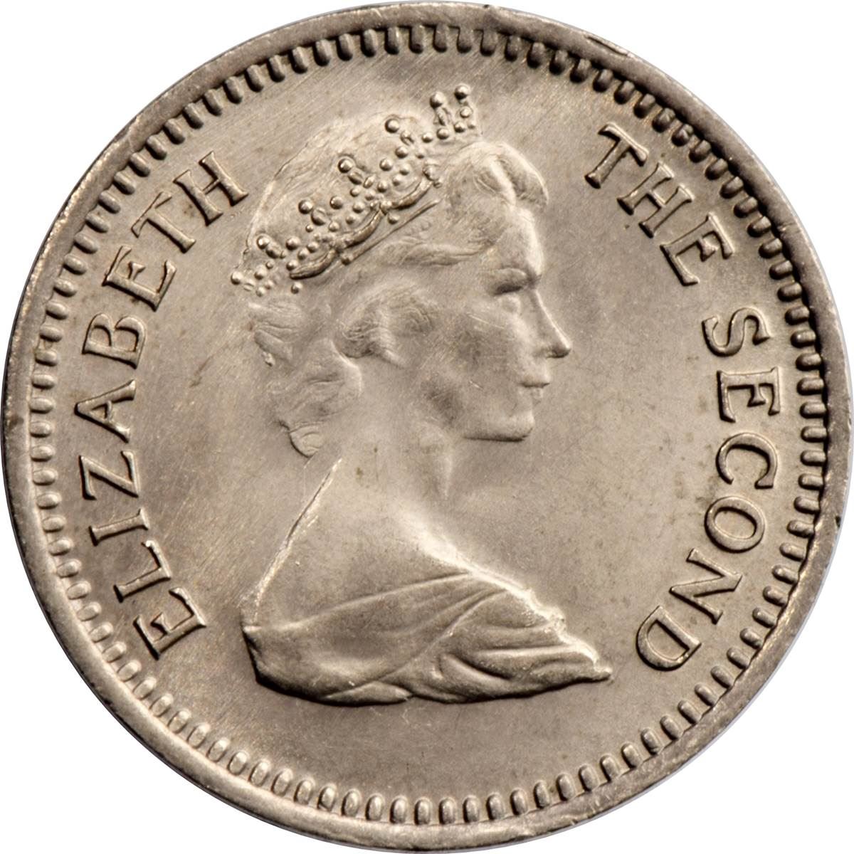 Rhodesia | 3 Pence Coin | Elizabeth II | Lances | KM:8 | 1968