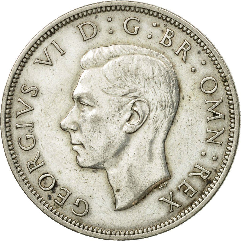 United Kingdom | 1/2 Crown Coin | George VI | KM:856 | 1937 - 1946