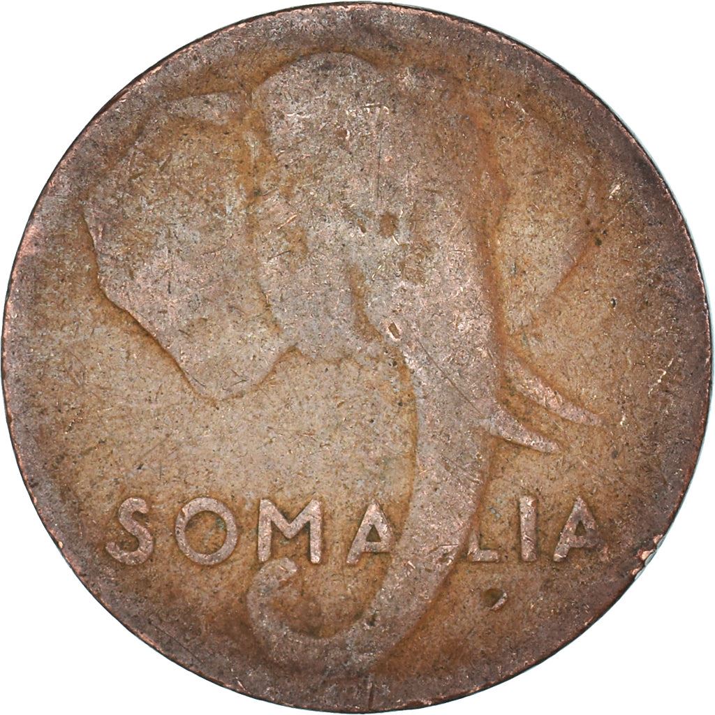 Somalia | 5 Centesimi Coin | Elephant | Km:2 | 1950