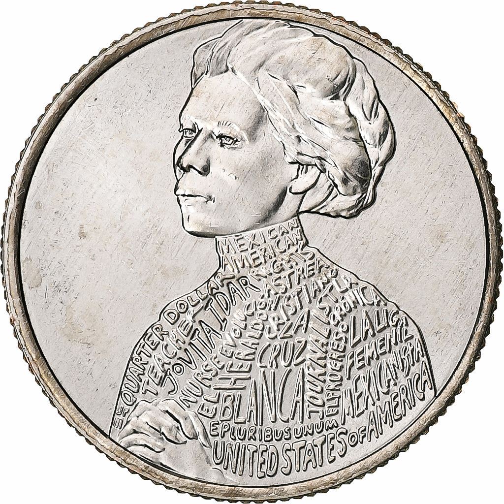 United States | 1/4 Dollar Coin | Jovita Idar | Km:784 | 2023