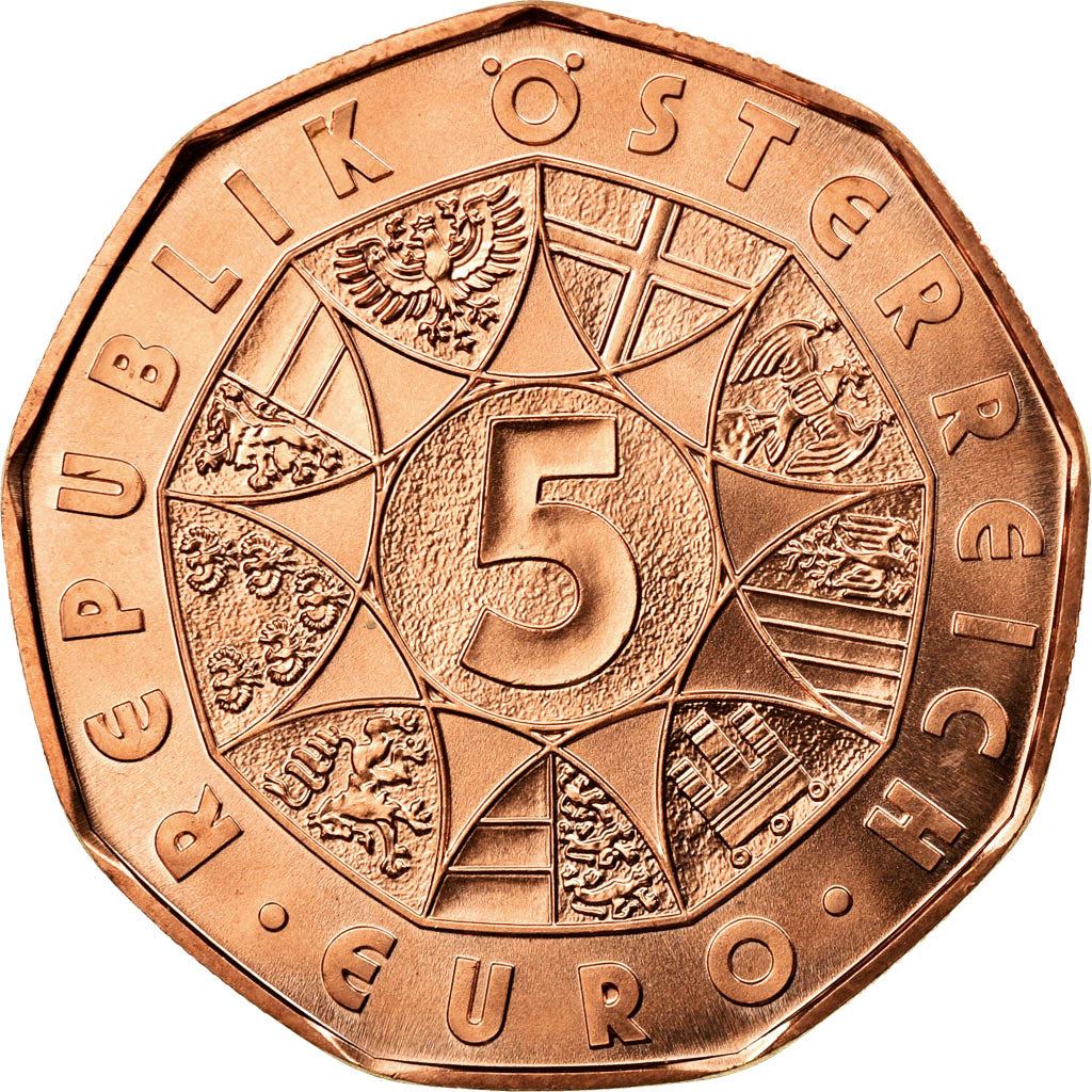 Austria | 5 Euro Coin | Philharmonic Orchestra | Km:3249 | 2016