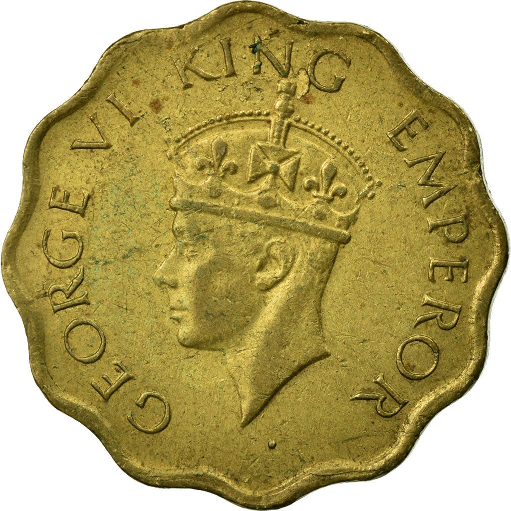 India - British | 1 Anna Coin | King George VI | Km:539 | 1945