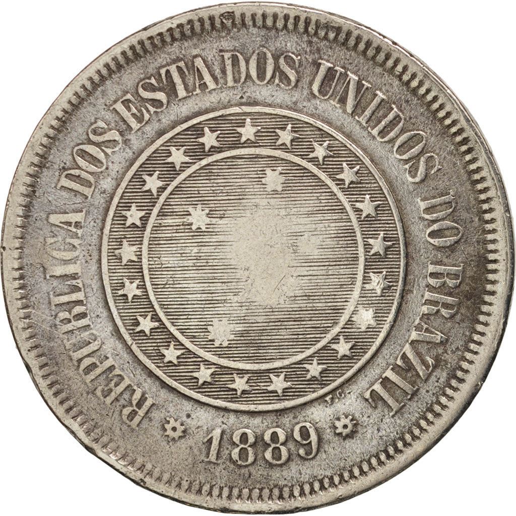 Brazil | 100 Reis Coin | Pedro II | Km:483 | 1886 - 1889