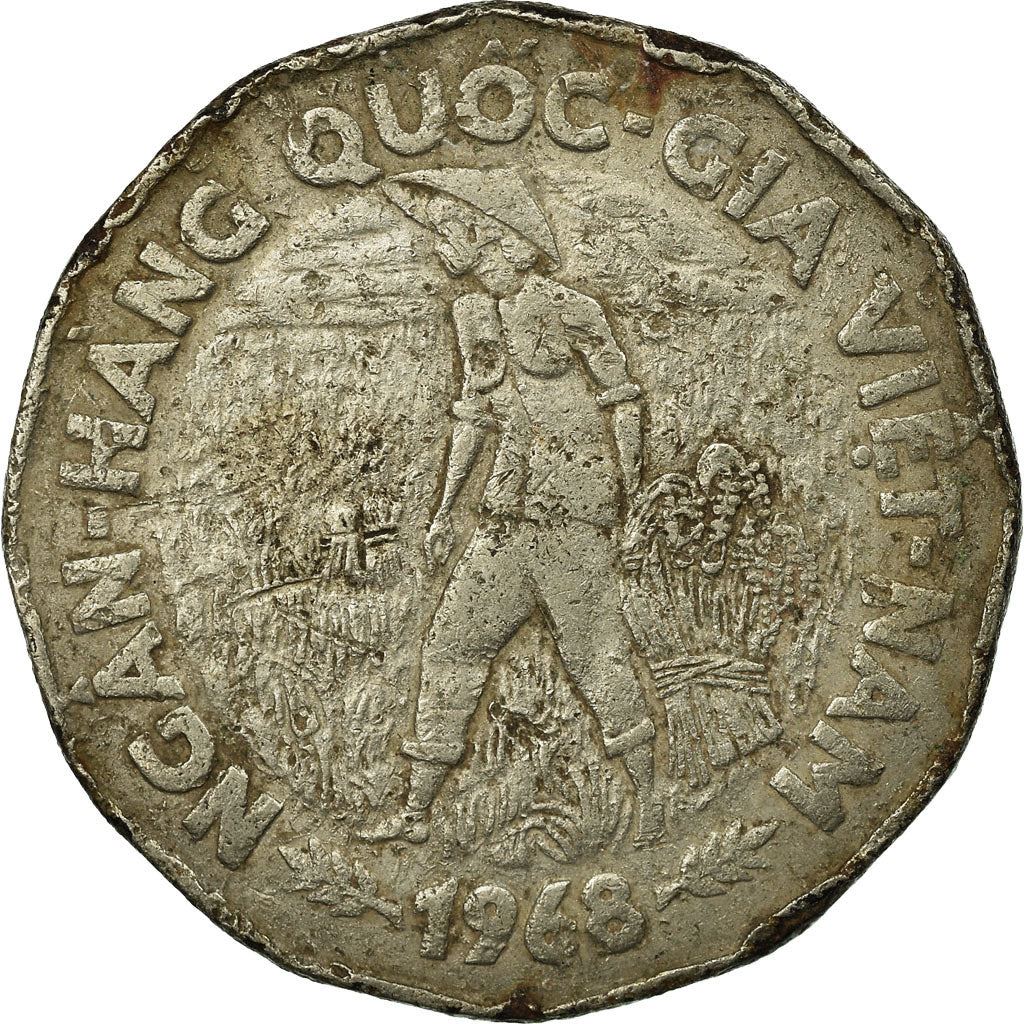 South Vietnam | 20 Dong Coin | Farmer | Km:10 | 1968