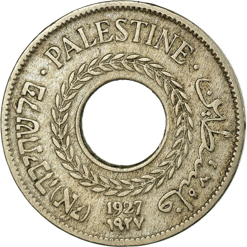 British Palestine | 5 Mils Coin | Olive Wreath | Km:3 | 1927 - 1947