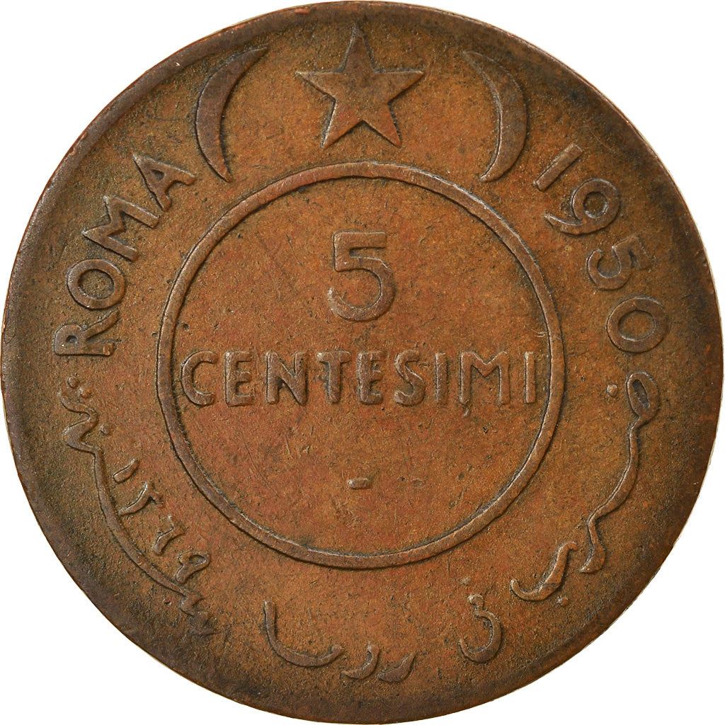 Somalia | 5 Centesimi Coin | Elephant | Km:2 | 1950