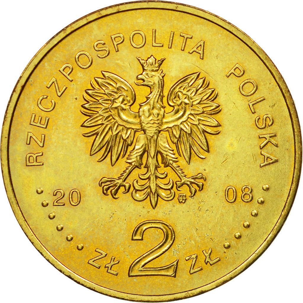 Poland | 2 Zlotys Coin | Bronisław Piłsudski | Y:648 | 2008