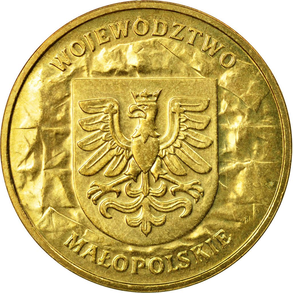 Poland | 2 Zlotys Coin | Malopolskie | Y:488 | 2004