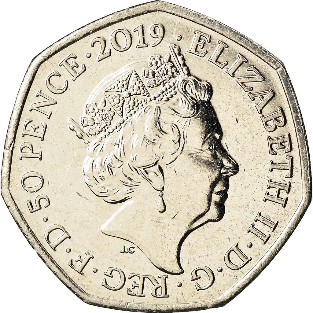 United Kingdom | 50 Pence Coin | Paddington | Km:1714 | 2019