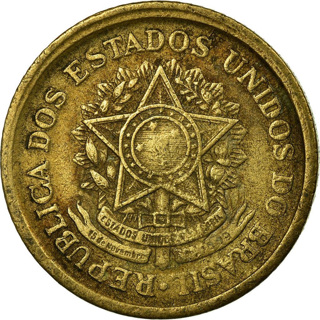 البرازيل | عملة كروزيرو واحدة | نجمة | كم: 567 | 1956