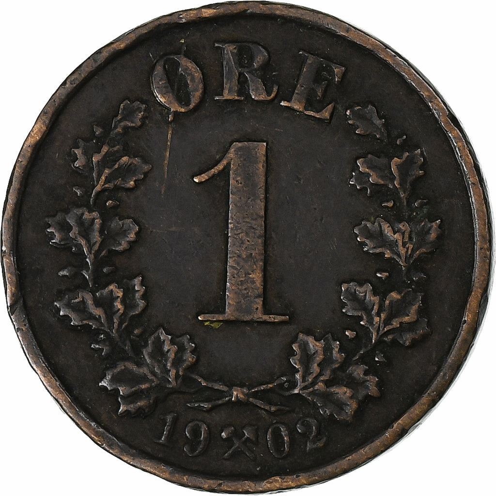 Norwegen | 1 Ore Münze | Oscar II | Km:352 | 1876 - 1902