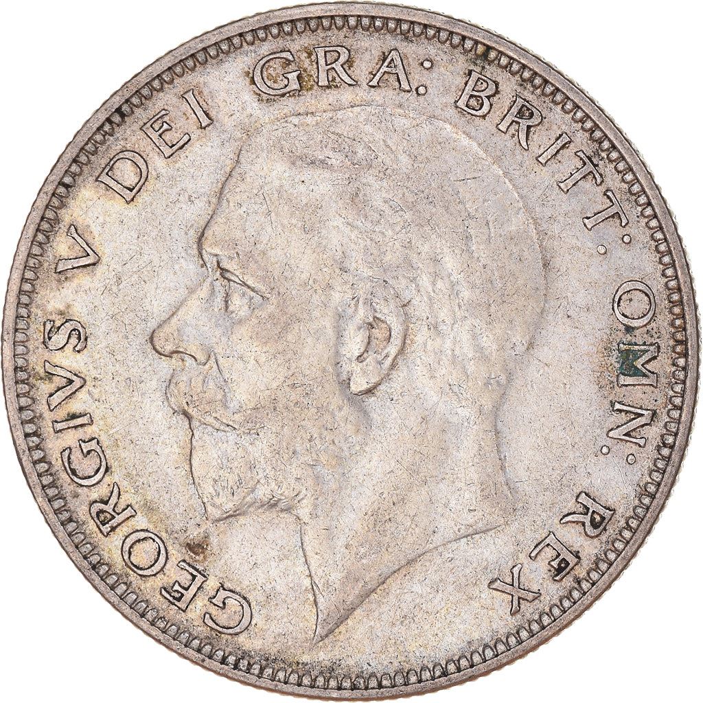 United Kingdom | 1/2 Crown Coin | George V | KM:835 | 1927 - 1936