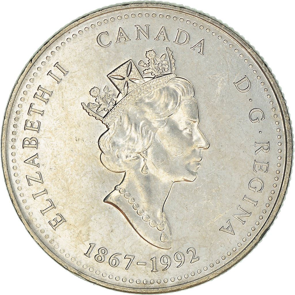Canada | 25 Cents Coin | Nickel | Nova Scotia | KM:231 | 1992