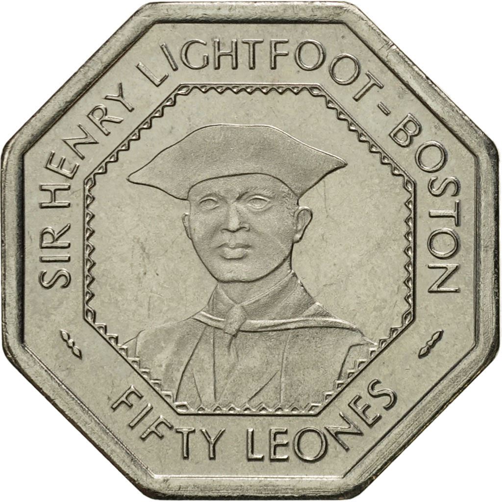Sierra Leone 50 Leones | Sir Henry | National Bank | KM45 | 1996