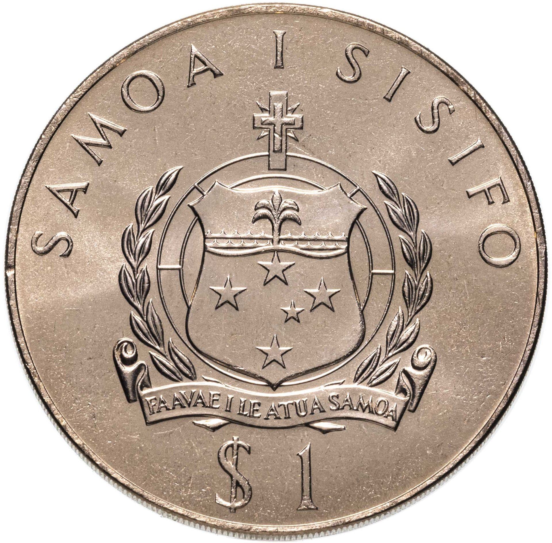 Samoa | 1 Tala Münze | Silberjubiläum | KM:24 | 1977