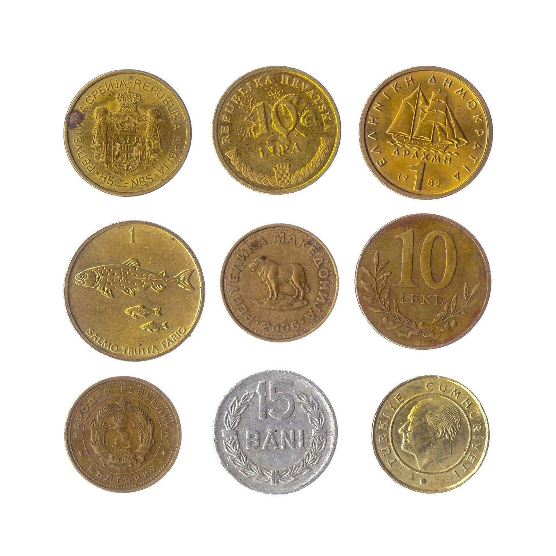 European Regions, Areas, Nations | Coins From European Geographic Regions | Areas | Nations