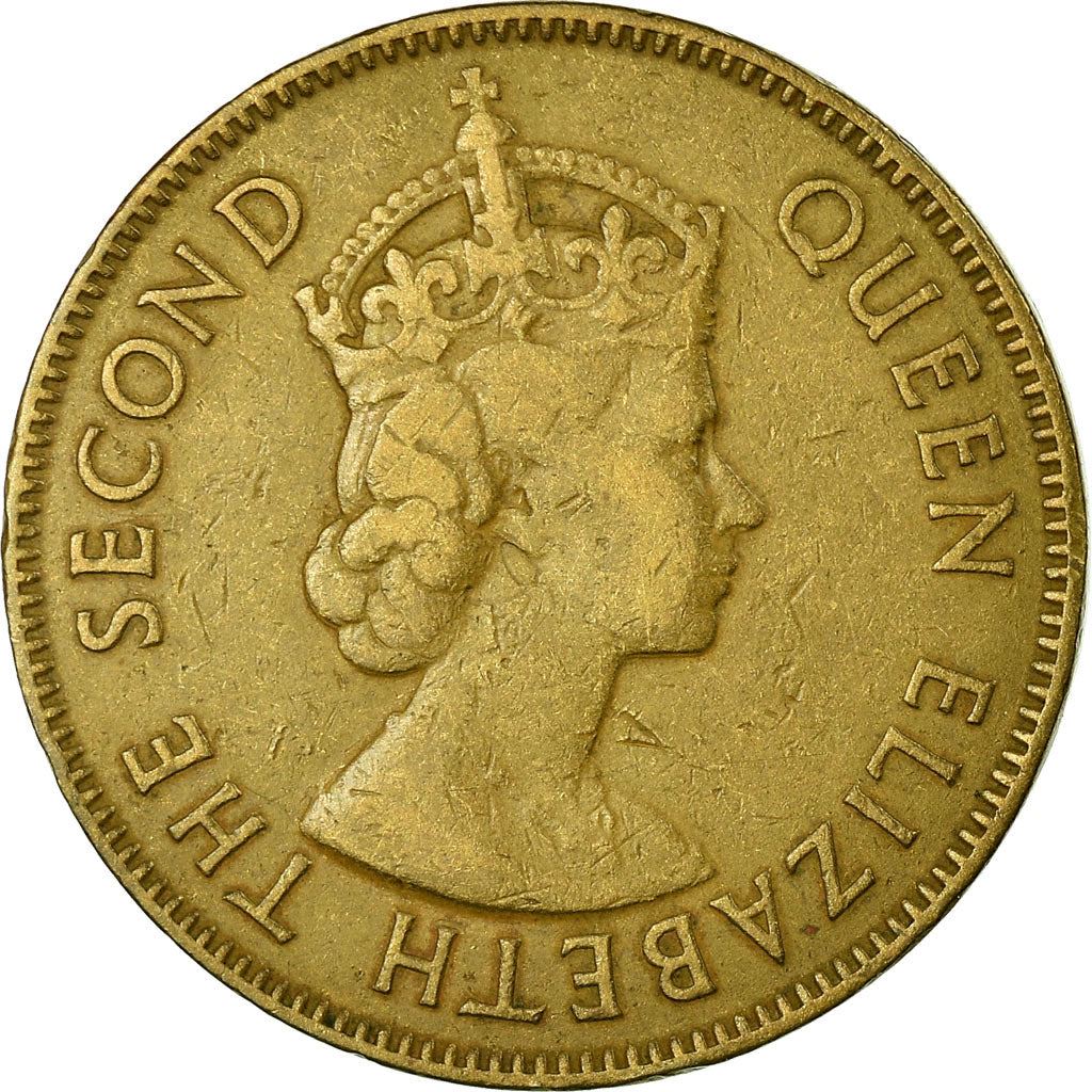 Jamaica | 1 Penny Coin | Queen Elizabeth II | Km:37 | 1953 - 1963